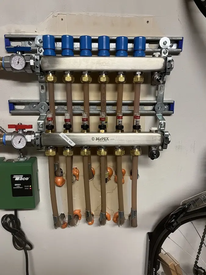 Plumber performing Leak Detection at a residential property in South Euclid